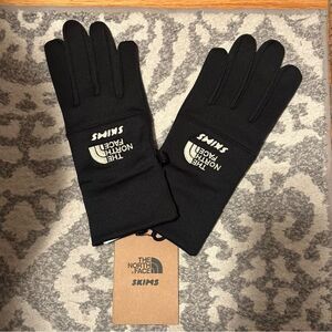 NWT SKIMS x TNF The North Face X SKIMS Gloves - Sky Onyx Black - Unisex Medium